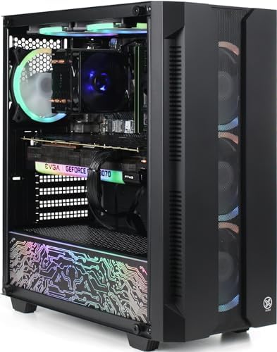 XUM Elite Gaming PC: AMD Ryzen 5 5500 4.2GHz, Nvidia RTX 3060 12GB, 32GB DDR4 RAM, 256GB NVMe SSD, 1TB HDD, 700W PSU, aRGB, WiFi, Windows 11 - Amazing Gadgets Outlet