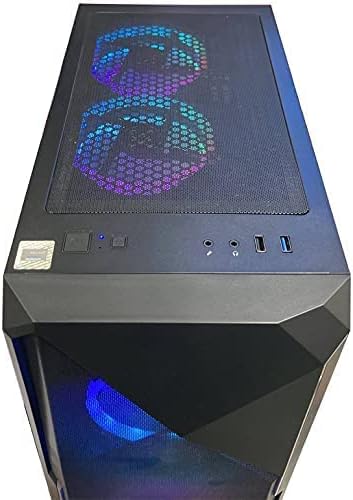 XUM Legend Gaming PC: AMD Ryzen 5 5500 4.2GHz, Nvidia RTX 3060 12GB, 32GB DDR4 RAM, 256GB NVMe SSD, 1TB HDD, 700W PSU, aRGB, WiFi, Windows 11 - Amazing Gadgets Outlet