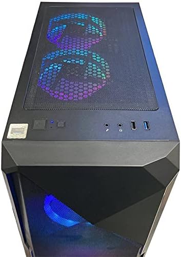 XUM Legend Gaming PC: AMD Ryzen 5 5600G, Radeon Vega Graphics, 32GB DDR4 RAM, 512GB NVMe SSD, 1TB HDD, 500W PSU, aRGB, WiFi, Windows 11 - Amazing Gadgets Outlet