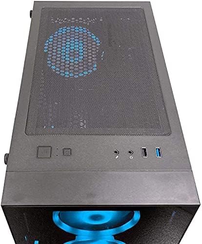 XUM Titan Gaming PC: AMD Ryzen 5 5600G, Radeon Vega Graphics, 32GB DDR4 RAM, 512GB NVMe SSD, 1TB HDD, 500W PSU, aRGB, WiFi, Windows 11 - Amazing Gadgets Outlet