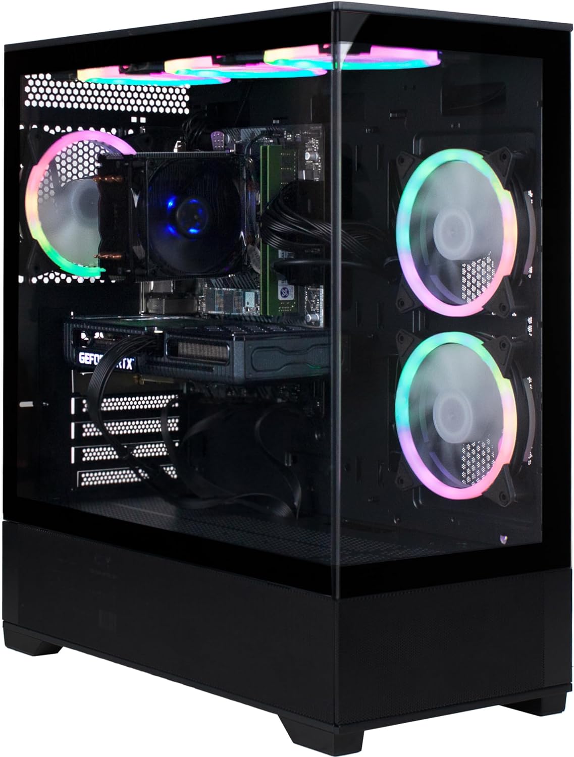 XUM Vista Gaming PC: Intel Core i7 - 11700F, RTX 3070 8GB, 32GB DDR4 RAM, 1TB NVMe SSD, 2TB HDD, 700W PSU, aRGB, WiFi, Windows 11 - Amazing Gadgets Outlet