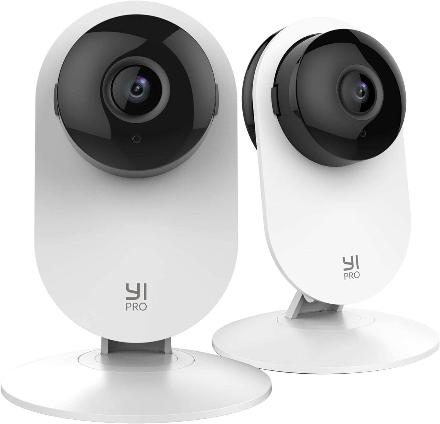 YI Pro Home Camera 2K Twin Pack, 2.4GHz Indoor Wifi Home Camera, Night vision, Home, Pet, Baby monitor, Motion Detection, Cloud & SD Storage, 2 - Way Audio, Alexa Enabled(2pcs) - Amazing Gadgets Outlet