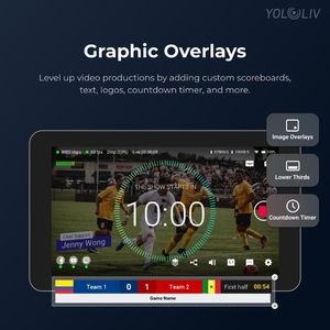 YoloLiv YoloBox Mini Ultra - Portable All - in - One Smart Live Streaming Encoder & Monitor - Amazing Gadgets Outlet