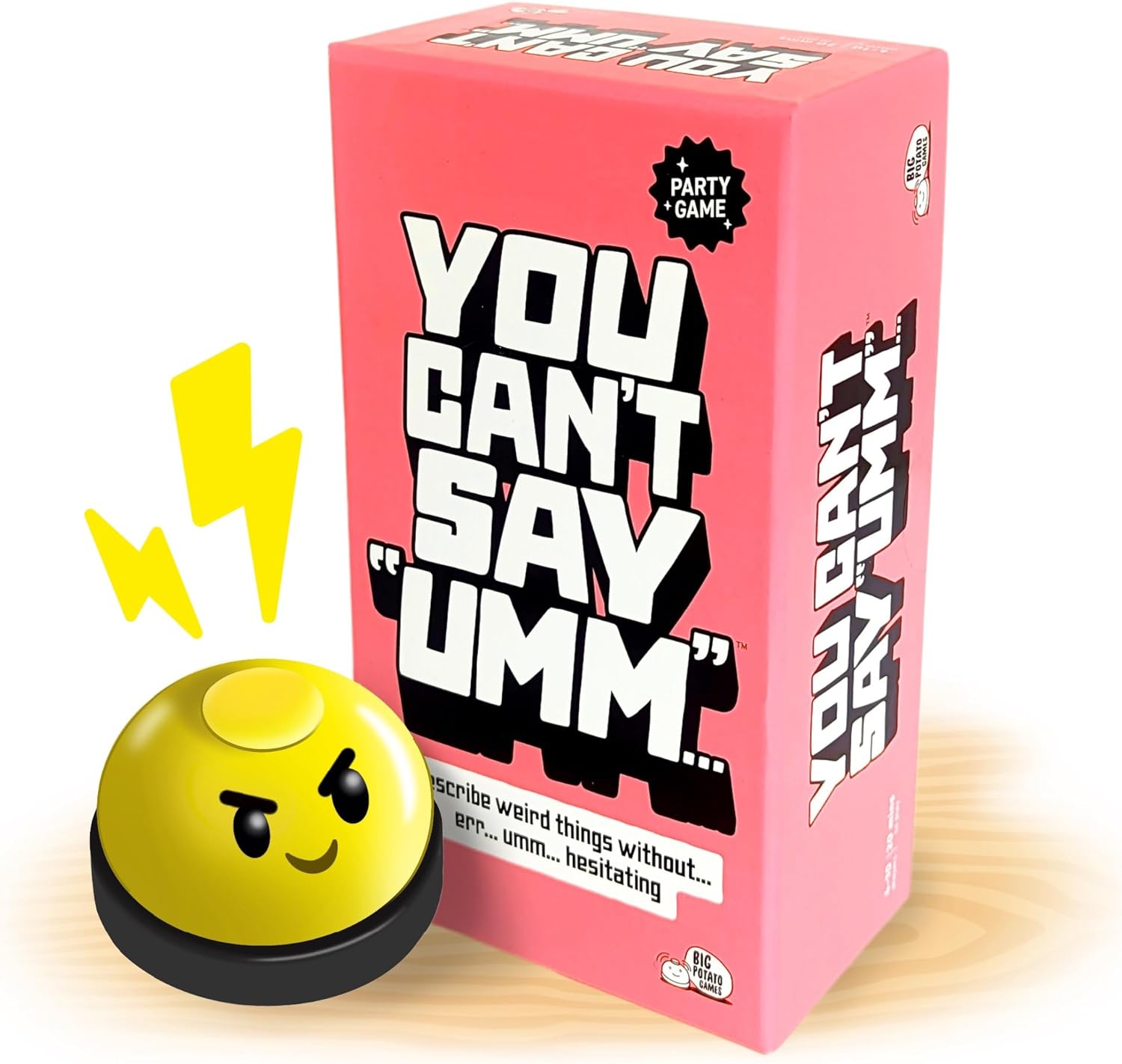 You Can’t Say Umm: A Party Game for Family and Adults, Board Game for Teenagers, Family Word Game, Must Have for Game Night, For 4 - 12 Players - Amazing Gadgets Outlet