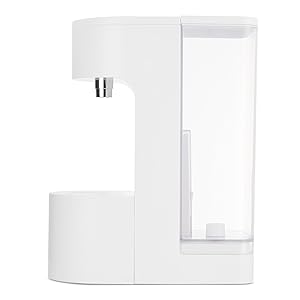 Yum Asia Oyu Digital Instant Hot Water Dispenser with white 'Hidden Under' LED touch display, 4 Litre capacity, Ecoboil, InstaHEAT technology, 220 - 240V UK/EU Power - Amazing Gadgets Outlet