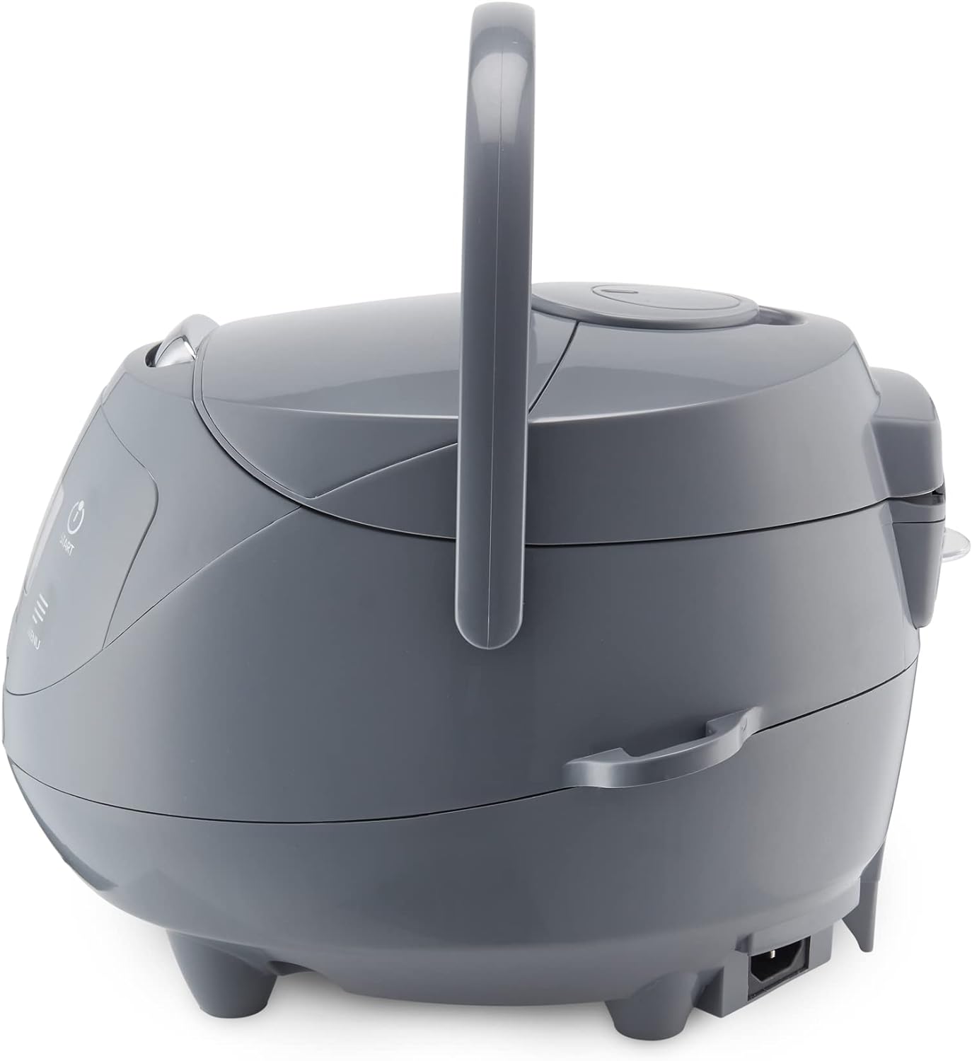 Yum Asia Panda Mini Rice Cooker With Ninja Ceramic Bowl and Advanced Fuzzy Logic (3.5 cup, 0.63 litre) 4 Rice Cooking Functions, 4 Multicooker functions, LED display, 220 - 240V (Cobalt Grey) - Amazing Gadgets Outlet