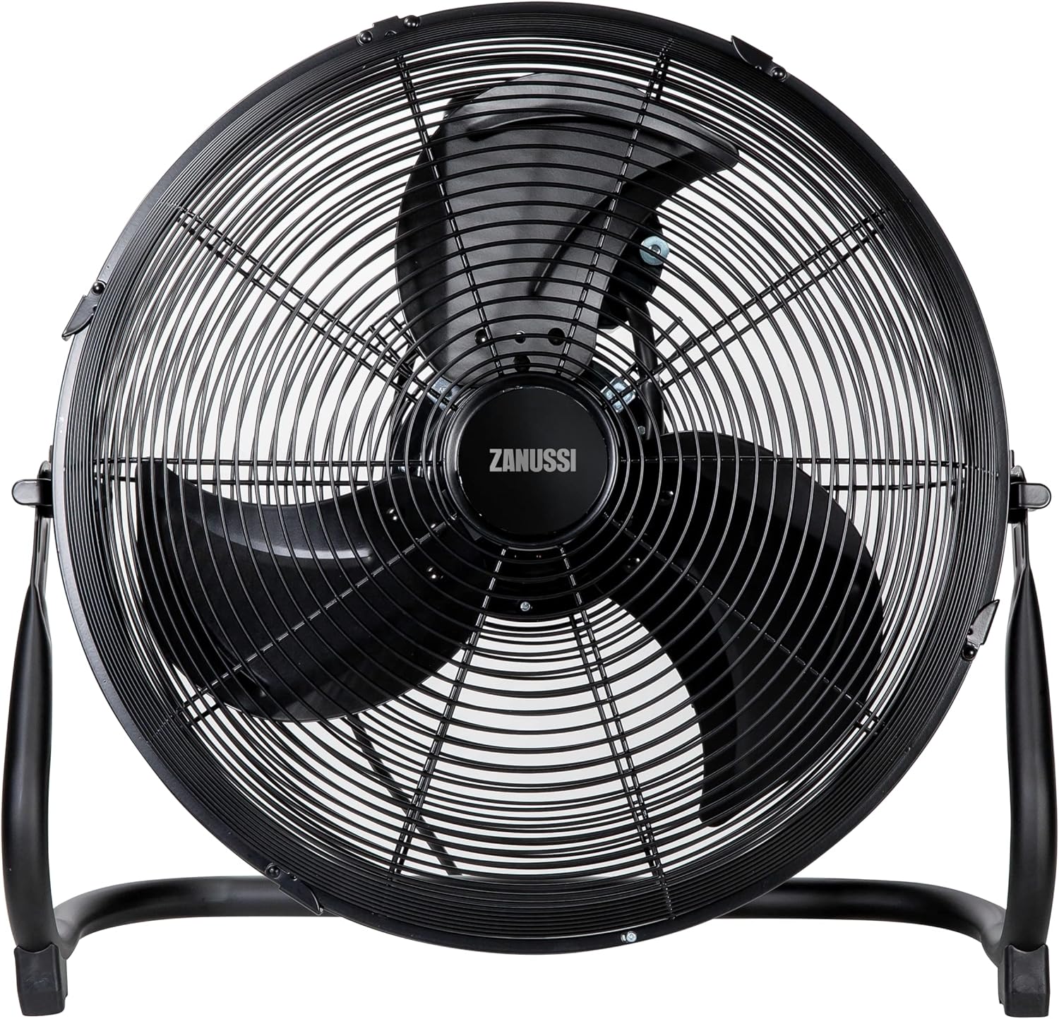 Zanussi 16" Inch, Lightweight, Pedestal Fan, 3 Speeds, Wide - Angled Oscillation, Powerful Airflow, Adjustable Height, Black - ZNPPF1621B - Amazing Gadgets Outlet