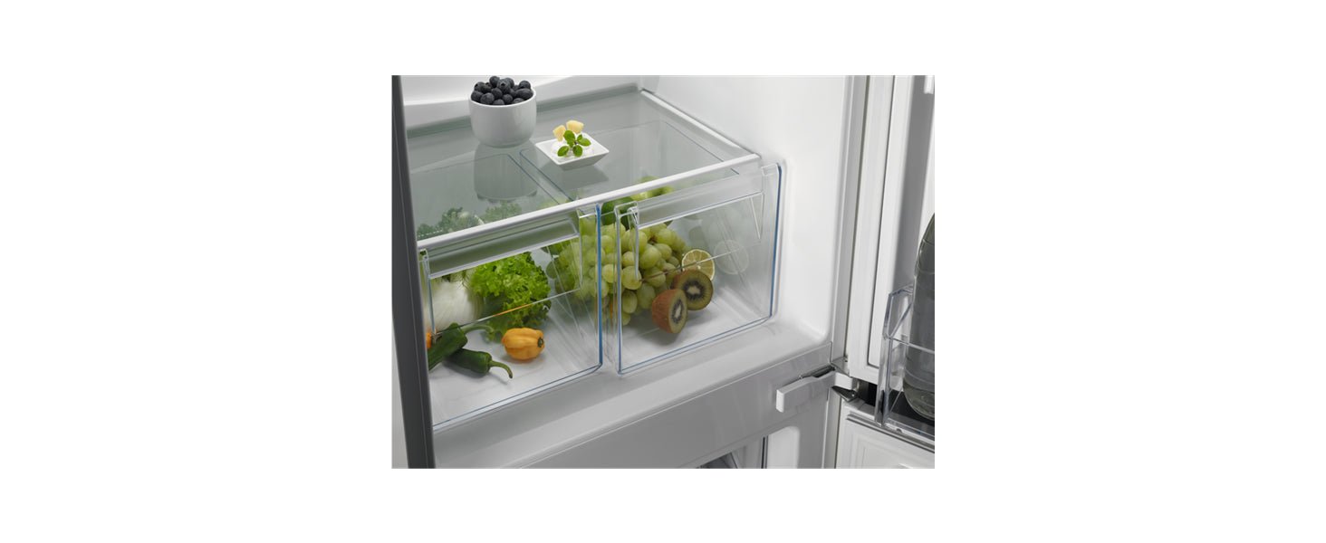 Zanussi 239 Litre 50/50 Integrated Fridge Freezer - Sliding Rail - Amazing Gadgets Outlet