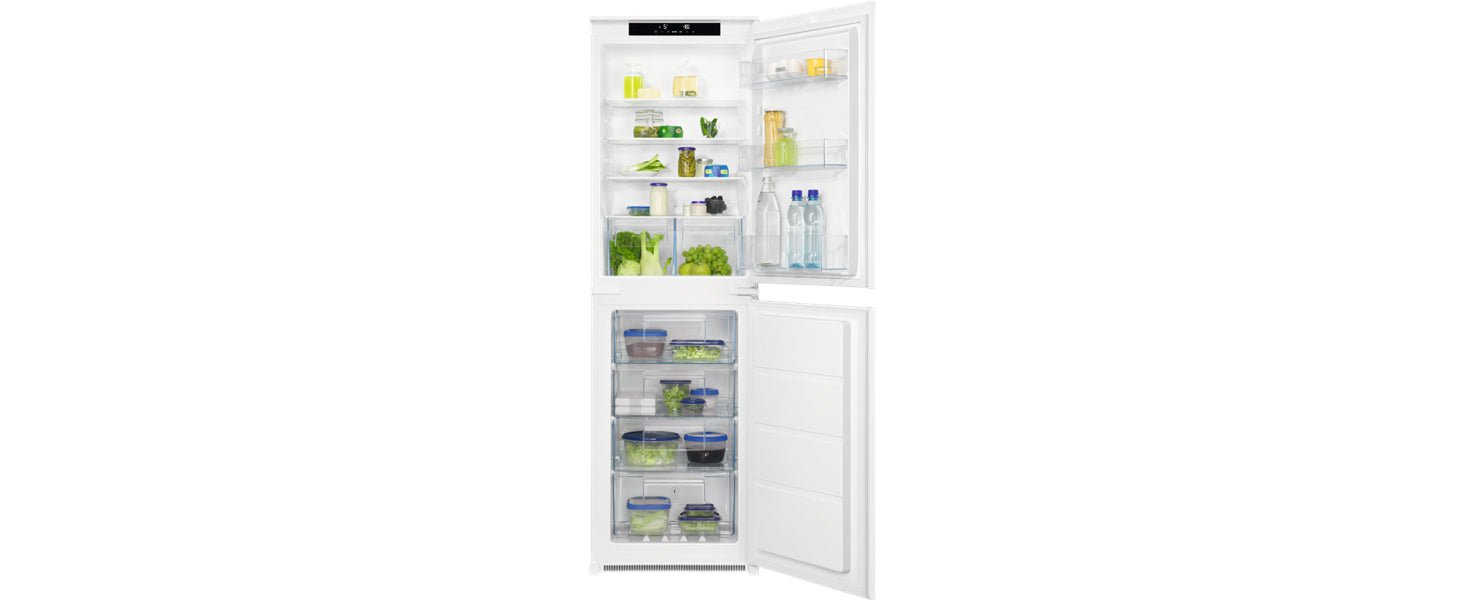 Zanussi 239 Litre 50/50 Integrated Fridge Freezer - Sliding Rail - Amazing Gadgets Outlet