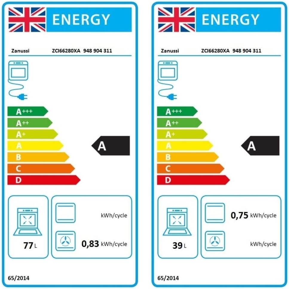 Zanussi 50 SurroundCook Double Cavity Electric Induction Full 60x60 cm Catalytic - Amazing Gadgets Outlet