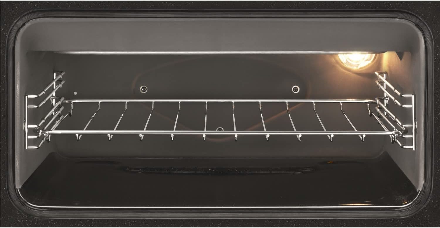 Zanussi 55cm Double Oven Electric Cooker with Catalytic Liners - Black - Amazing Gadgets Outlet