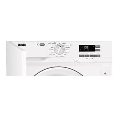 Zanussi 7kg 1200rpm Integrated Washing Machine - White - Amazing Gadgets Outlet