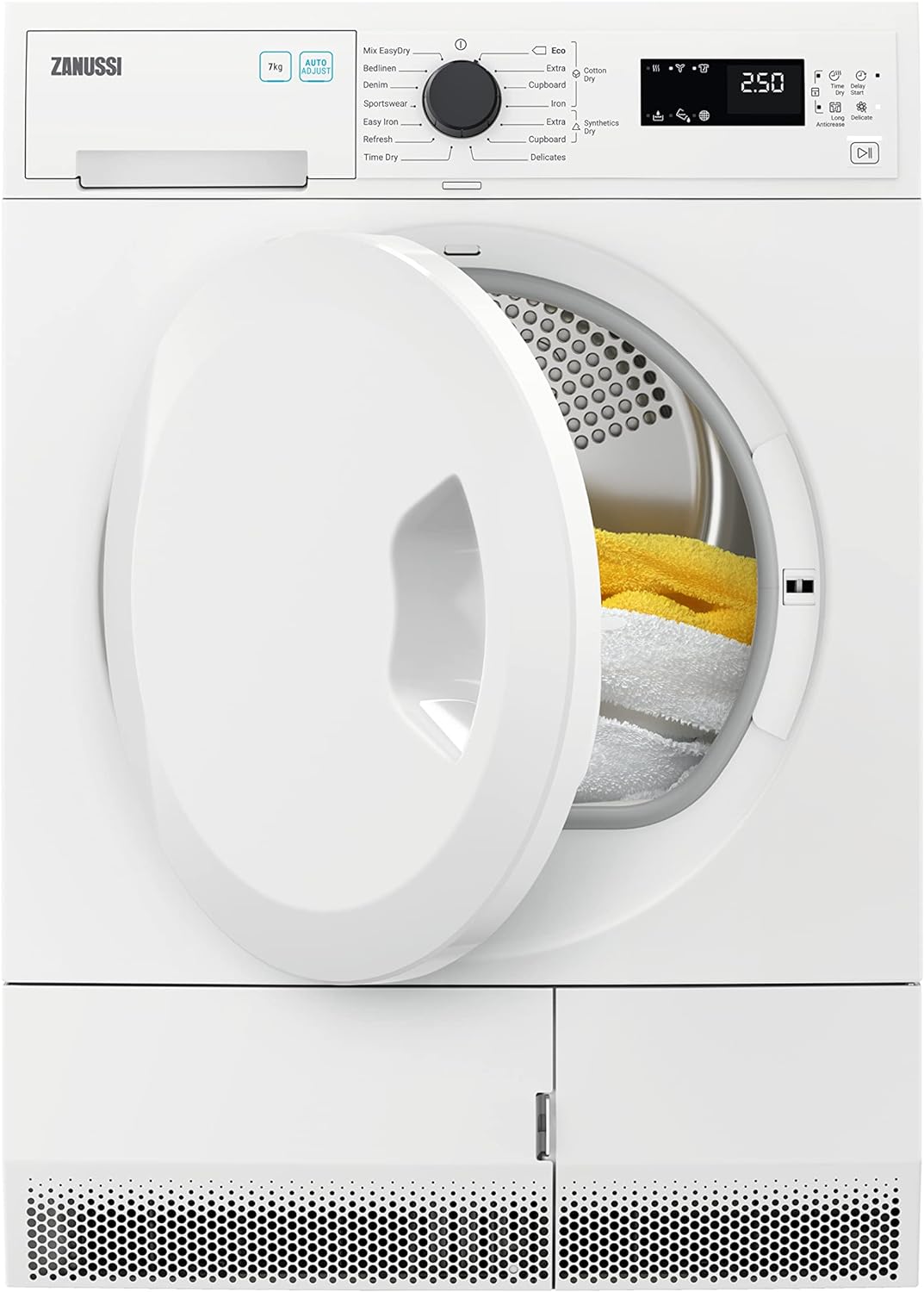 Zanussi 8kg Freestanding Heat Pump Tumble Dryer - White - Amazing Gadgets Outlet