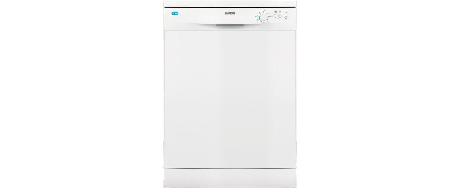 Zanussi Freestanding Dishwasher With AirDry Technology, 13 Place Settings, 5 Programmes, 60 CM, 49 dB, Auto Half Load, Intensive Programme For Stubborn Residue, White [Energy Class F] - Amazing Gadgets Outlet