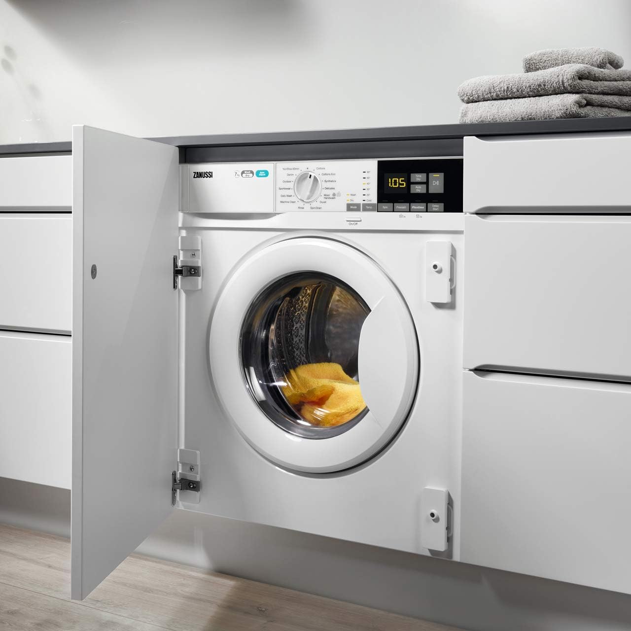 Zanussi Z816WT85BI Integrated 8Kg / 4Kg Washer Dryer with 1600 rpm - Amazing Gadgets Outlet