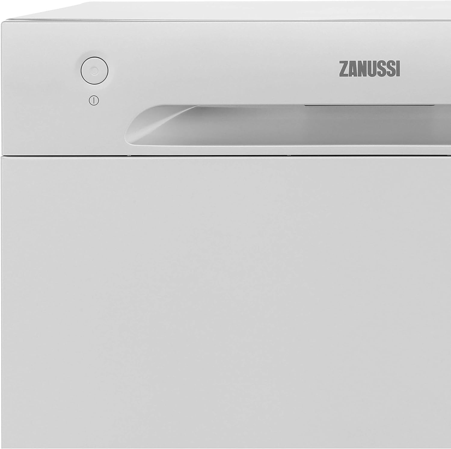 Zanussi ZDM17301SA Freestanding Counter Top Dishwasher, Compact Dishwasher, 55 cm Width, 6 Place Settings, 6 Programmes, Residual Drying, 52dB, Silver [Energy Class F] - Amazing Gadgets Outlet
