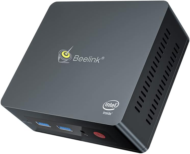 Zedo Bee - link GK35 PC, Mini Computer with Apollo Lake Celeron J4105, HD Graphics 505, 8GB LPDDR4 256GB, 1000Mbps LAN, Dual HDMI Ports, Dual WiFi, BT4.0, support Win 11 WOL, Auto Power On - Amazing Gadgets Outlet