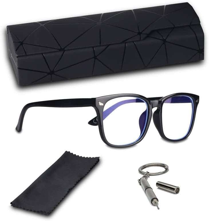 Ziffs Vision® Blue Light Blocking Glasses - Gaming Glasses - Premium Magnetic case & Accessories - Blue Light Glasses Women & Men - British Brand… - Amazing Gadgets Outlet