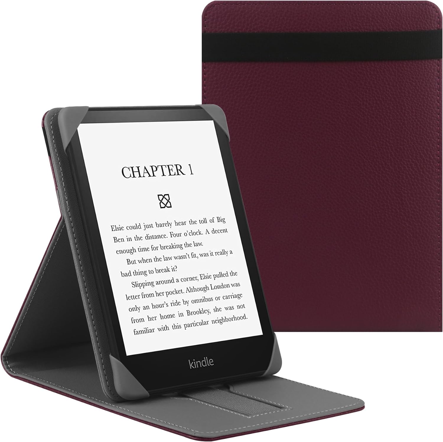 ZOENHWA Universal Case for 6.8" Paperwhite Compatible 6" All - new Kindle 2022 8 2019/Kobo Clara HD/Kobo Clara 2E Leather Stand Cover for 6 - 6.8" PocketBook/Tolino/Sony E - Book Reader,constellation - Amazing Gadgets Outlet