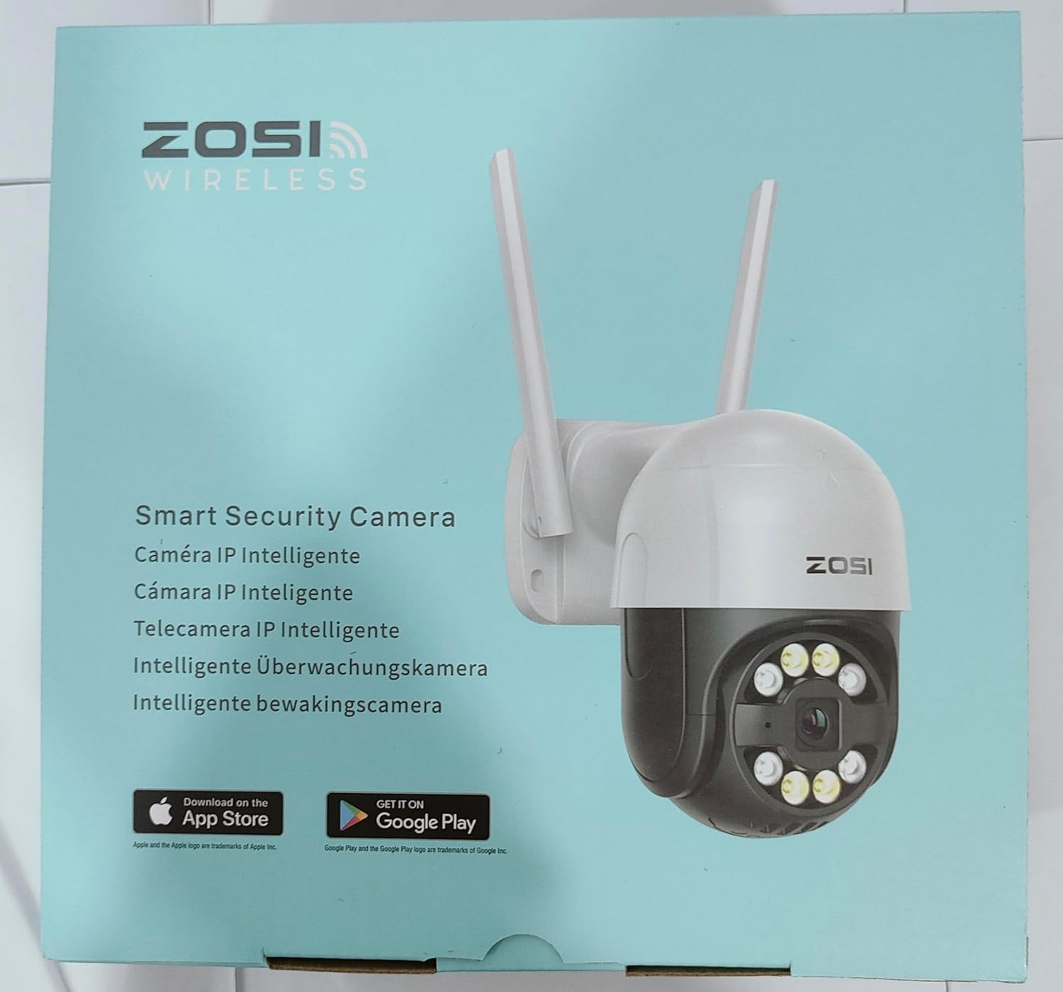 ZOSI C289 2K WiFi Security Camera Outdoor, 3MP Pan/Tilt CCTV Camera, Person Vehicle Detection, Color Night Vision, Auto Tracking, Light Siren Alarm, 2 - Way Audio, Plug - in Power, SD Card & Cloud Storage - Amazing Gadgets Outlet